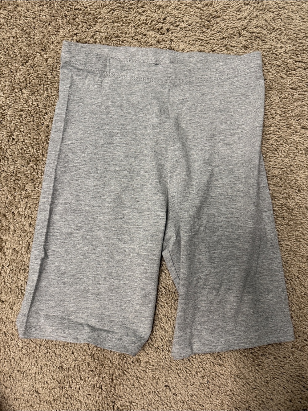 H&M Light Gray Women's Stretch Bike Shorts